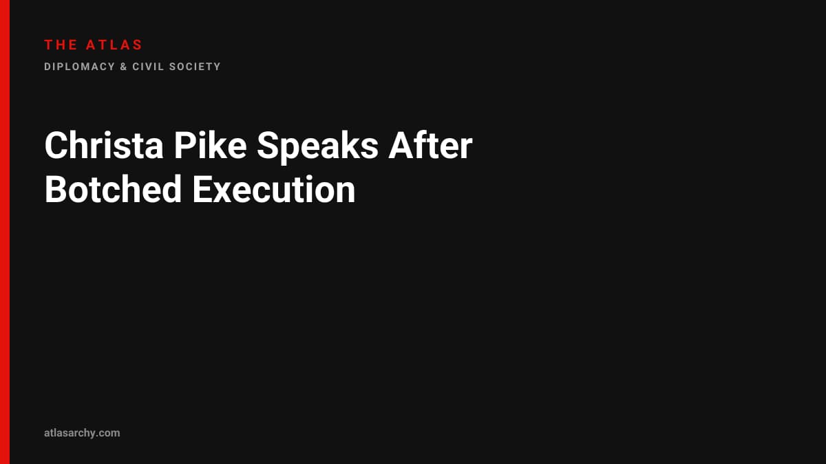 Christa Pike Speaks After Botched Execution