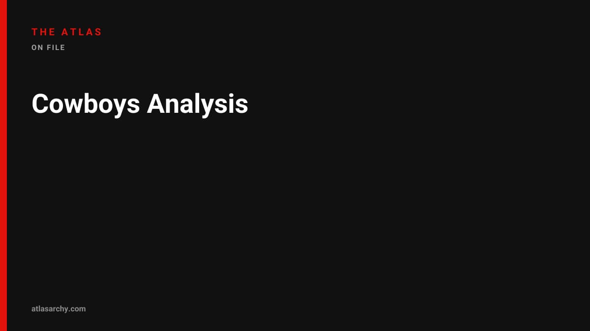 Cowboys Analysis