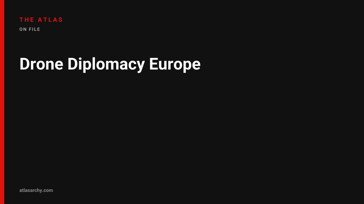 Drone Diplomacy Europe