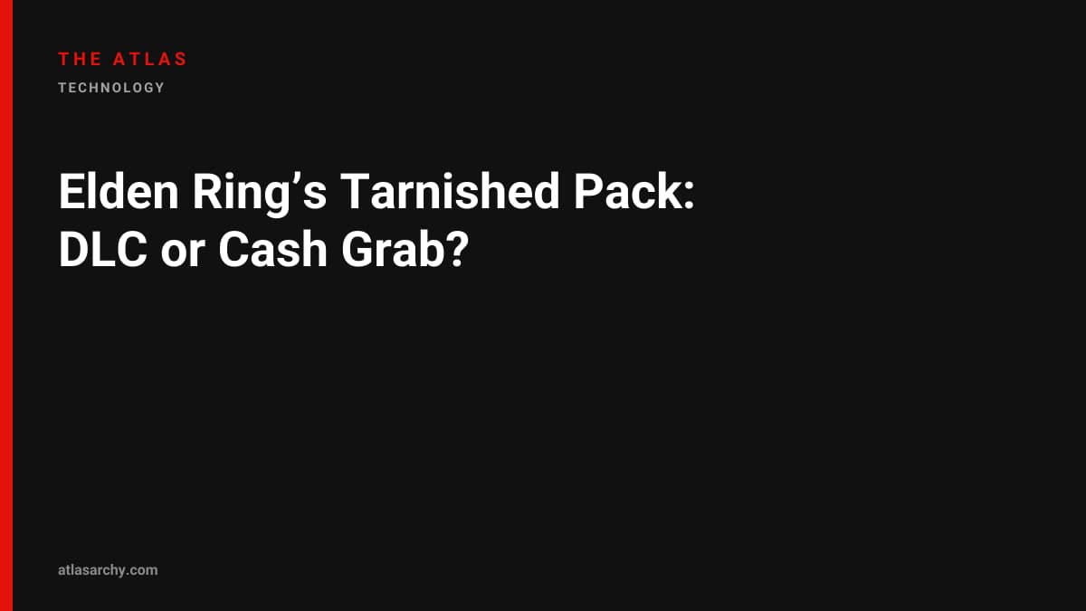 Elden Ring’s Tarnished Pack: DLC or Cash Grab?