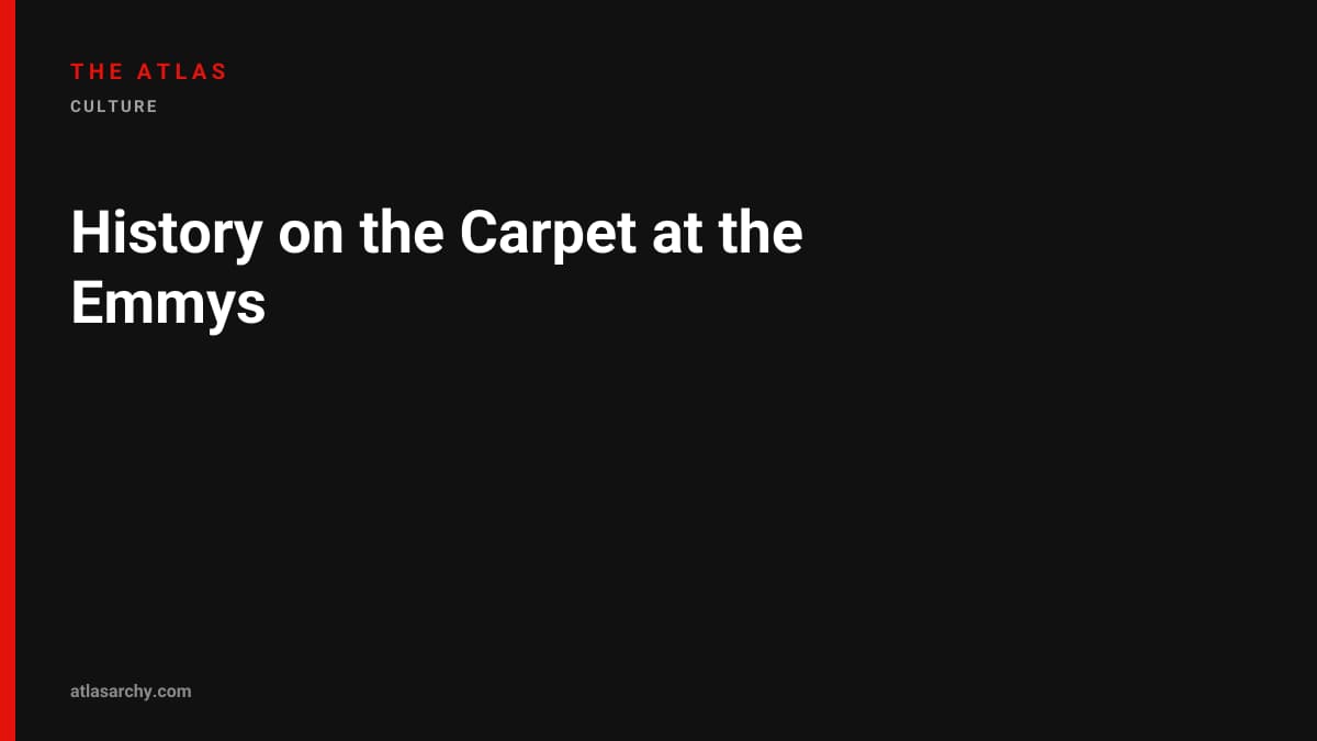 History on the Carpet at the Emmys