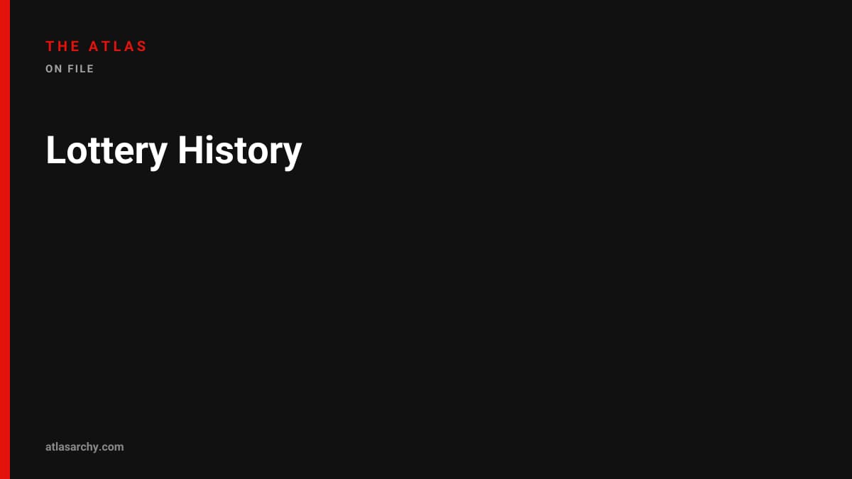 Lottery History