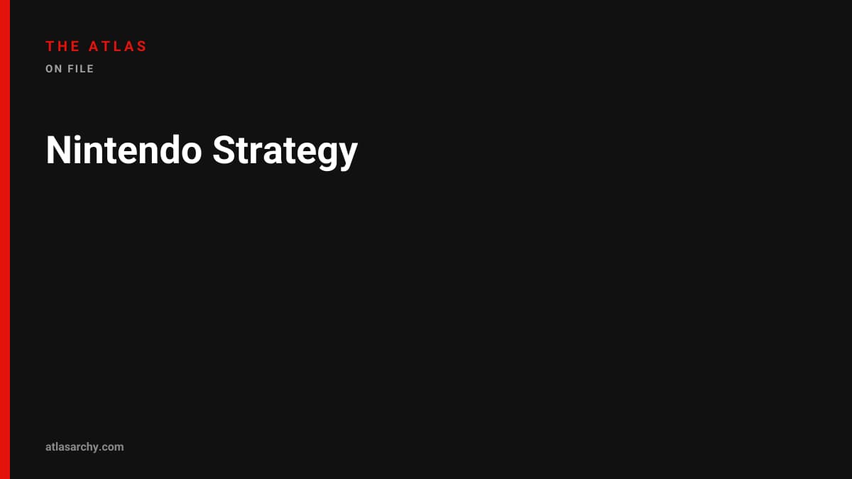 Nintendo Strategy