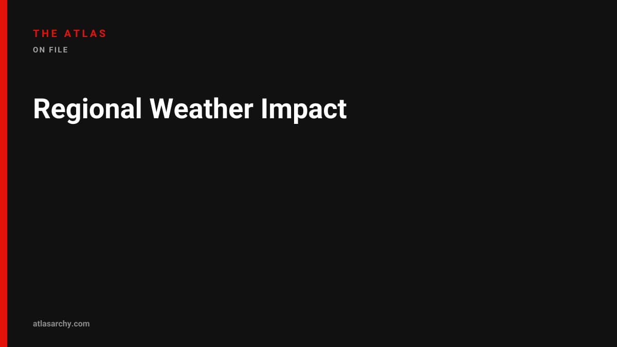 Regional Weather Impact
