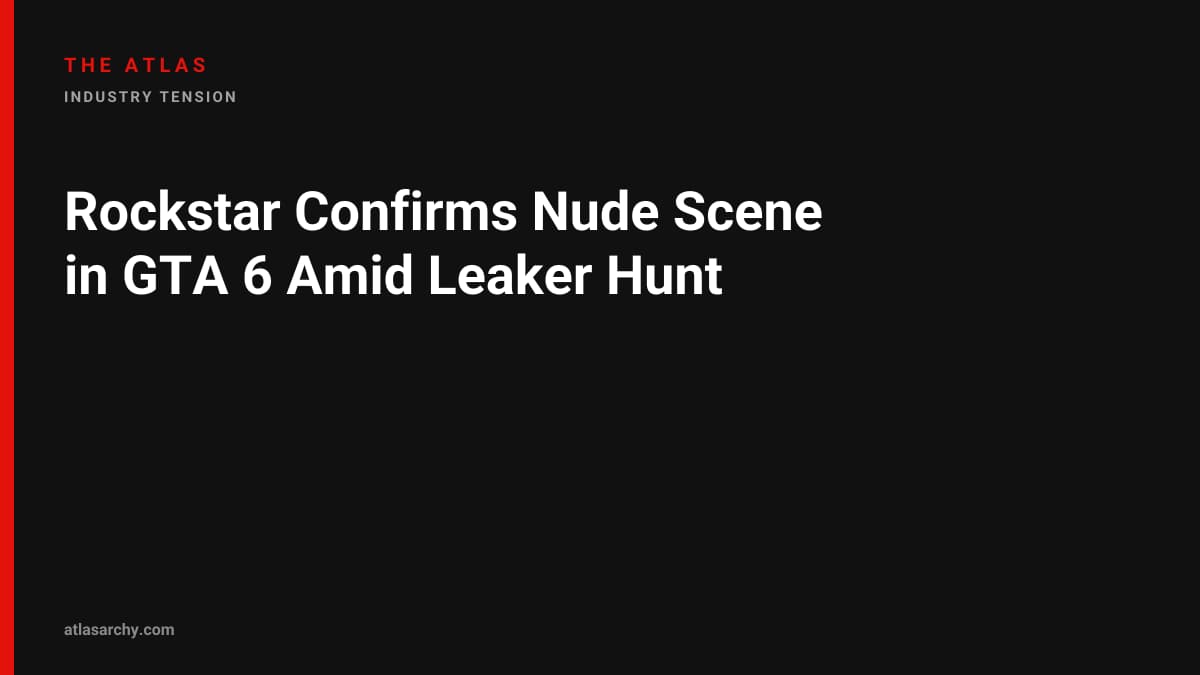 Rockstar Confirms Nude Scene in GTA 6 Amid Leaker Hunt