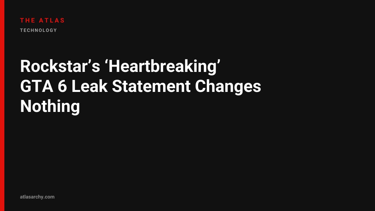 Rockstar’s ‘Heartbreaking’ GTA 6 Leak Statement Changes Nothing