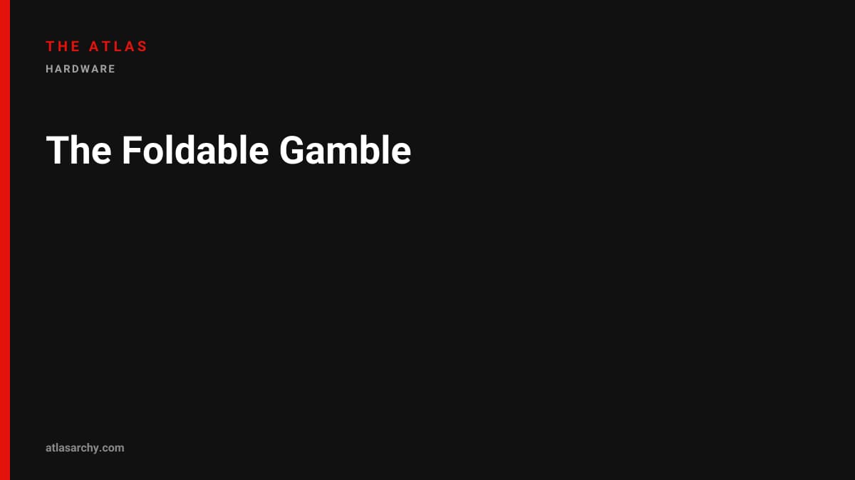 The Foldable Gamble