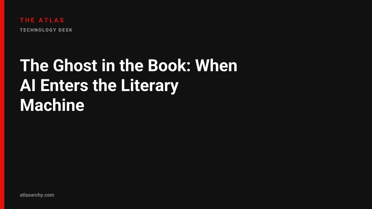 The Ghost in the Book: When AI Enters the Literary Machine