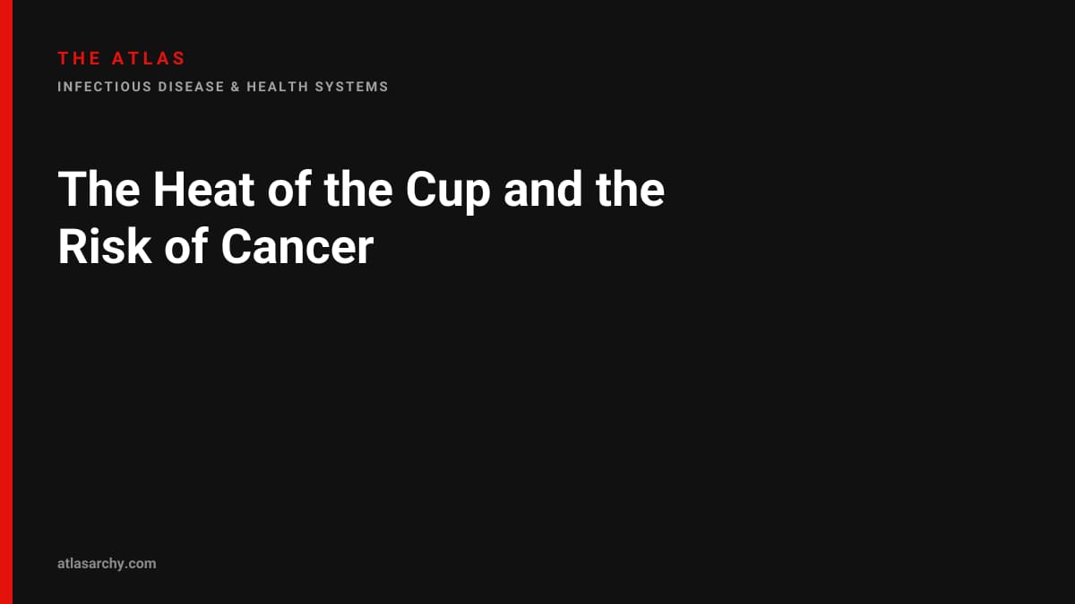The Heat of the Cup and the Risk of Cancer